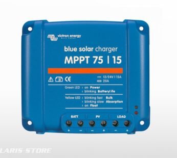 Régulateur VICTRON BlueSolar MPPT 75/15 (75V) (15A – 12 / 24V)